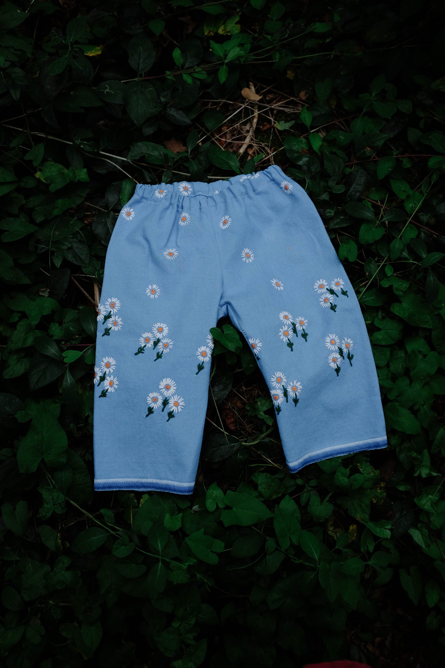 Bukse med blomster